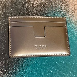 NWT Tom Ford Gold Card Holder